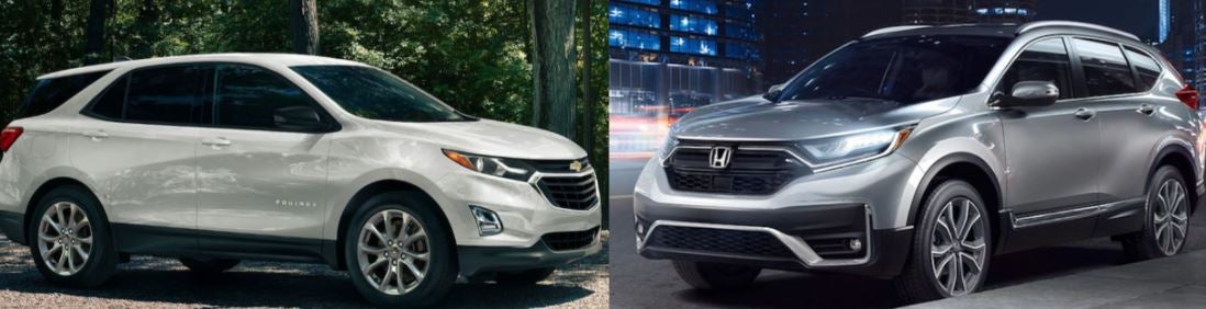 2020 Chevy Equinox vs. 2020 Honda CRV in Mount Horeb, WI